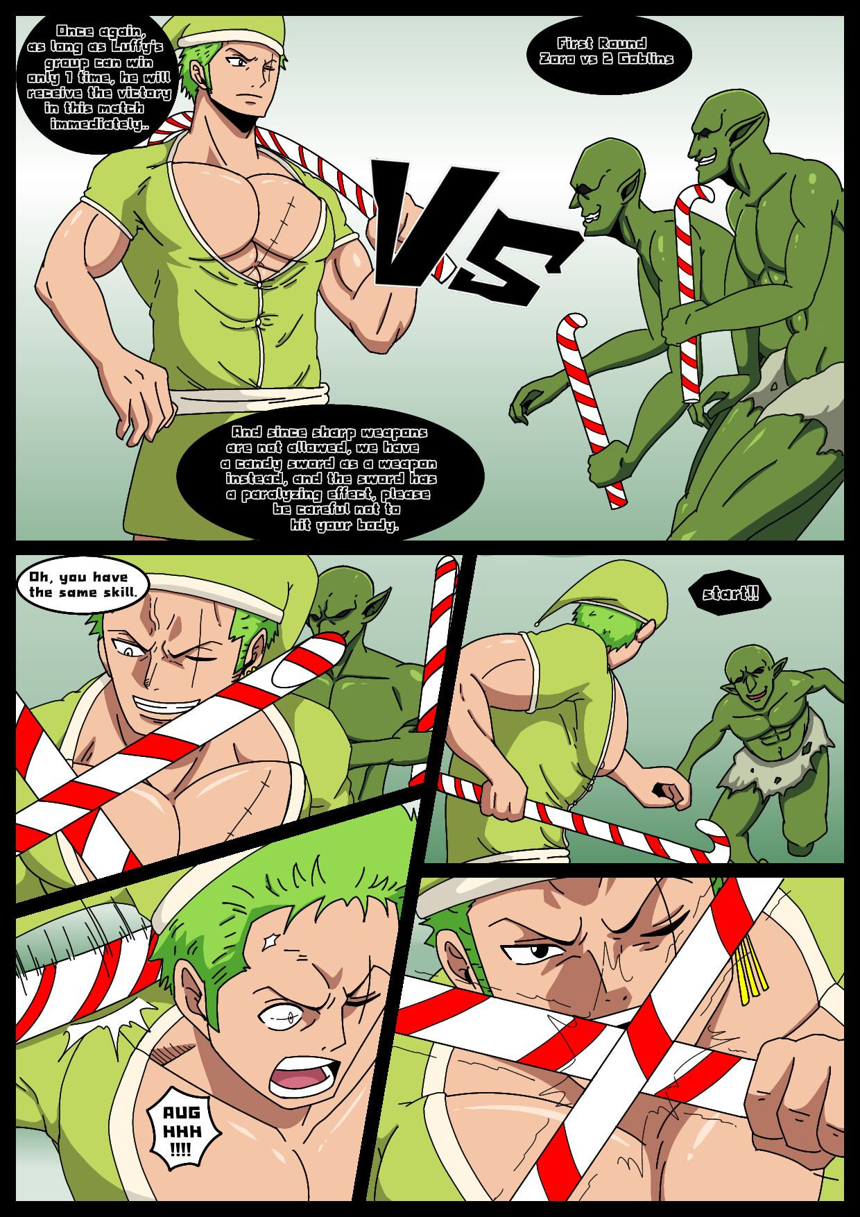 Battle Of Christmas One Piece 01